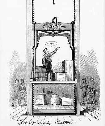 Waterman 1851-es teherliftje