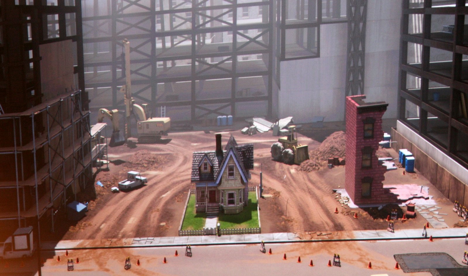 „A ház a Pixar Fel c. filmjében”